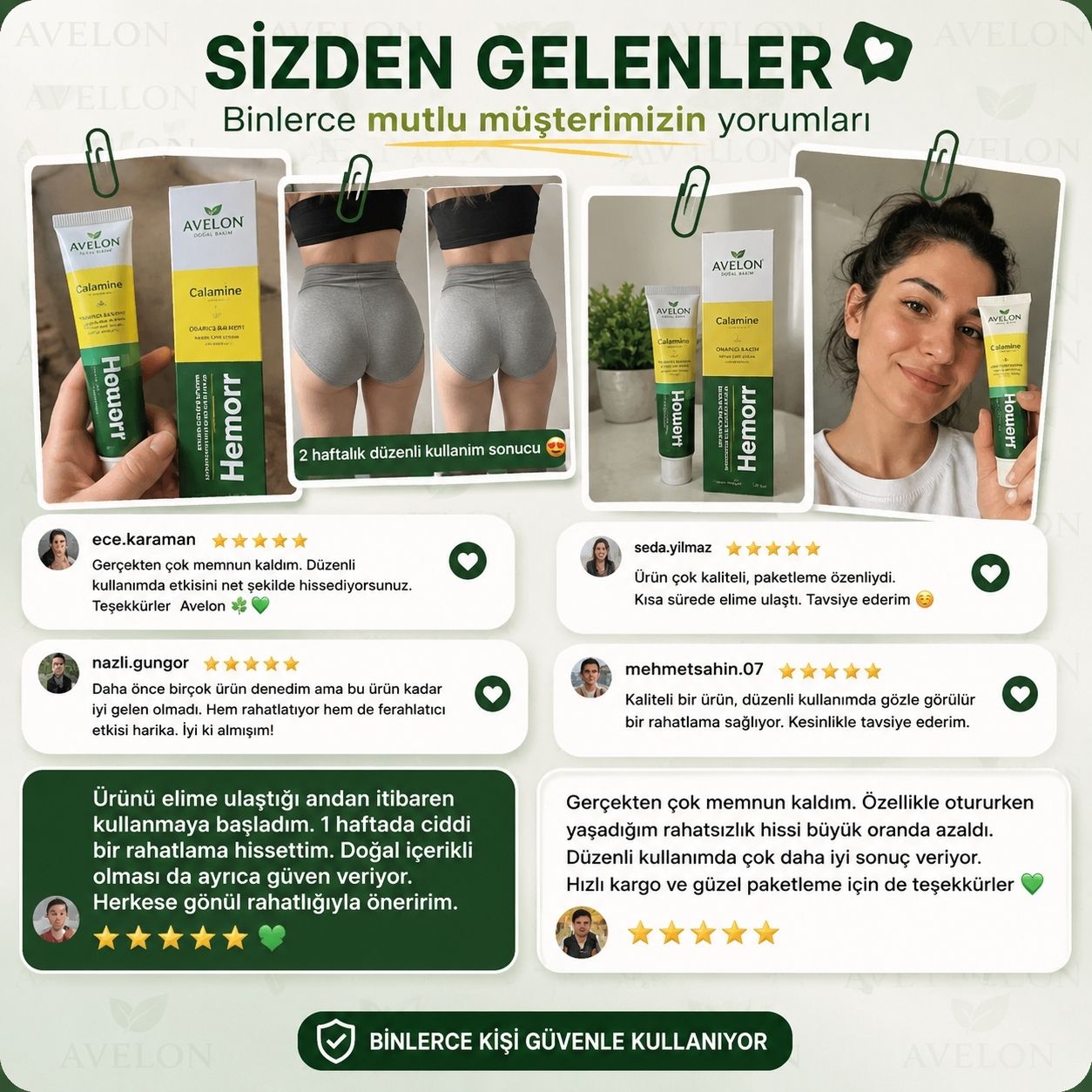 Avelon Hemoroid Rahatlatıcı ve Yatıştırıcı krem