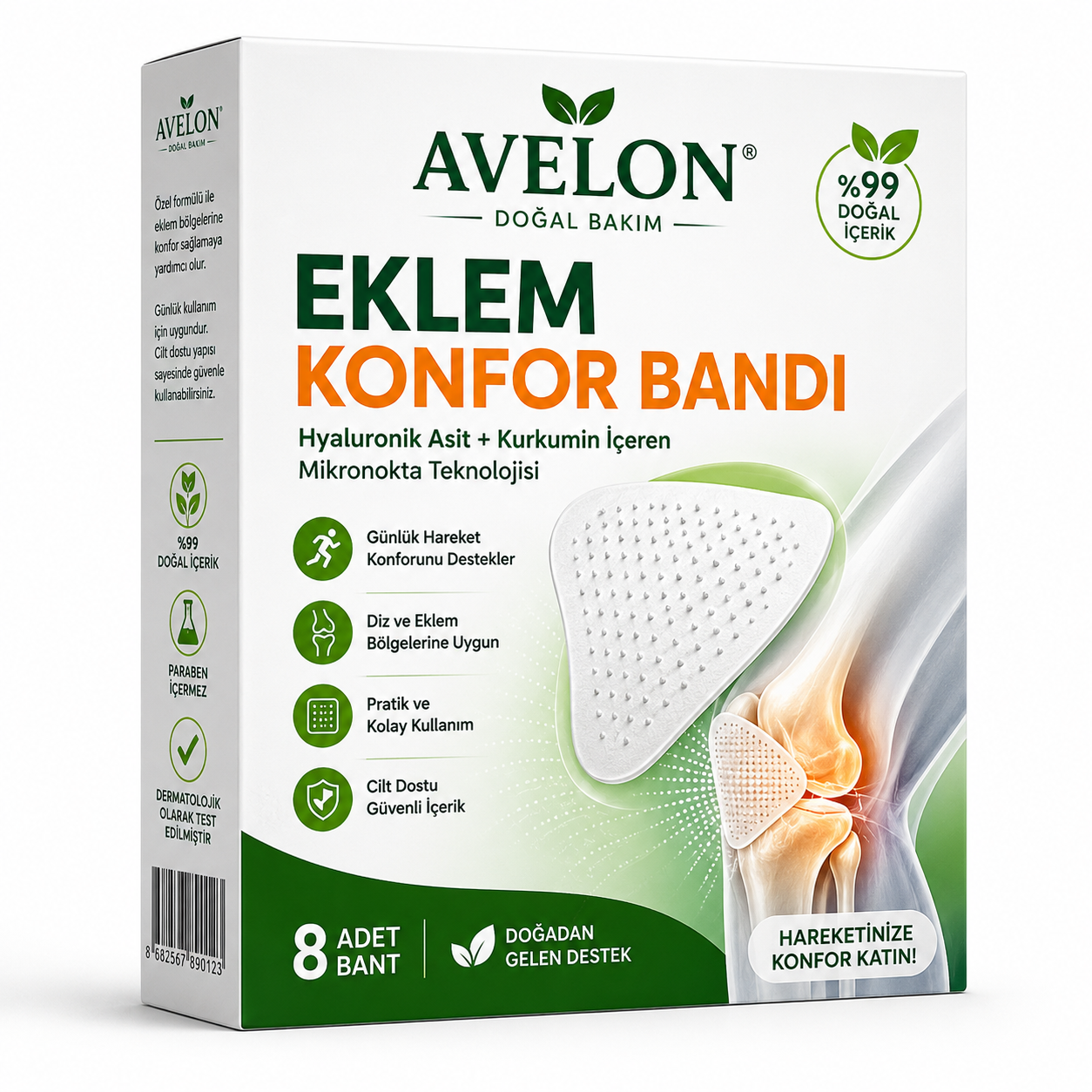 Avelon Eklem Ağrısı Giderici Mikroiğneli Bant