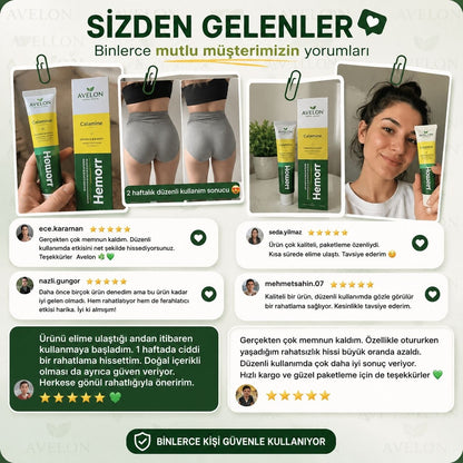 Avelon Hemoroid Rahatlatıcı ve Yatıştırıcı krem